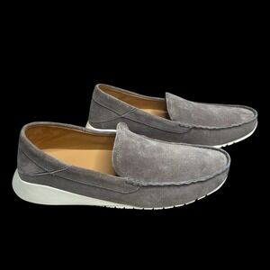 Olukai KA'A Loafer‎ Slip On Driving Shoes Leather Suede Mens 12 Comfort Preppy
